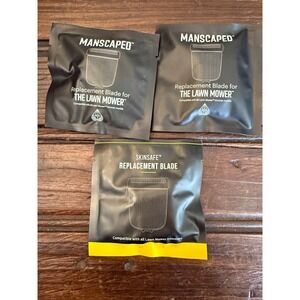 Manscaped Replacement Blade for The Lawn Mower SkinSafe Trimmer Lot of 3